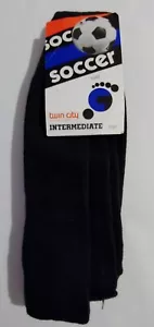 NEW -Twin City- Soccer Baseball Football Over The Calf Tube Socks BLACK Size Med - Picture 1 of 4