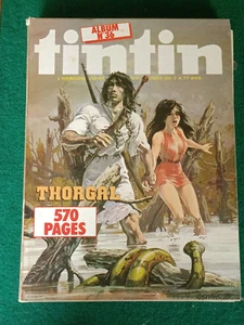 TINTIN - ALBUM N° 36 - 570 PAGES - THORGAL - 1978 - Imagen 1 de 5
