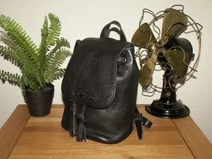 Dr. Martens Schwarz Leder Mini Backpack Rucksack Kleine Tasche (248) - Bild 1 von 7