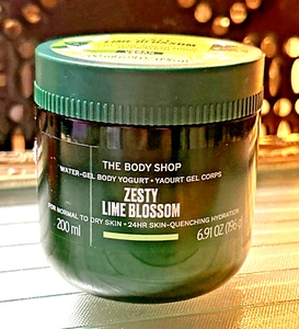 The Body Shop Water-Gel Body Yogurt Zesty Lime Blossom Skin-Quenching Hydration - Picture 1 of 9