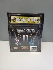These go to 11 Rock and Roll Dice game Barnes and Nobles Exclusive New in tin - Picture 1 of 8