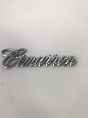 Cadillac Cimarron Script 1985 1986 1987 Foto 1 de 2