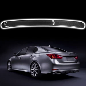 Fit For Lexus Sedan GS350 GS450h 13-20 Carbon Fiber Rear Roof Spoiler - Foto 1 di 4