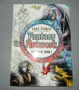 Anne Stokes FANTASY ART Colouring Adult Coloring Book POSTERS 4511 - Picture 1 of 9