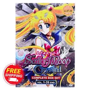 Anime DVD Sailor Moon Crystal Complete Season 1-3 (Vol. 1-39) End English Dubbed - Imagen 1 de 6