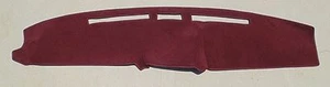1980-1986 Ford F-150 F-250 F-350 Pickup dash cover mat dashboard pad maroon - Foto 1 di 1