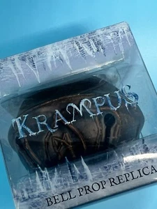 NUEVO KRAMPUS Campana Prop Película 1:1 Tamaño Natural Réplica Navidad Genuina WETA Studios - Imagen 1 de 12