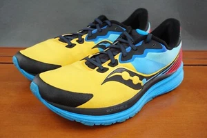 Saucony Guide 14 Runshield Women's 9.5 Yellow Mesh Low Top Lace Up Running Shoes - Picture 1 of 11