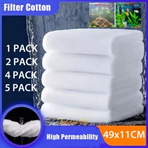 1/2/4X Bio Sponge Filter Media Pad Cut-to-fit Foam for Aquarium Fish Tank Pond - Picture 1 of 13