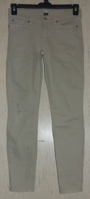 EXCELENTE LEGGING VAQUERO BEIGE PIEDRA ENVEJECIDA MUJER / SKIMMER TALLA 2 / 26 Foto 1 de 3