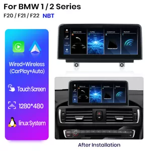 Linux Carplay Display AutoRadio Für BMW 1er F20 F21 2er F22 NBT System 2013-2017 - Bild 1 von 13