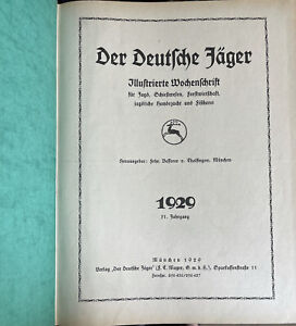 Besserer v. Thalfingen Der Deutsche Jäger Illustrierte Wochenschrift, Jagd,Jäger