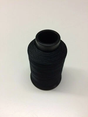 Outdoor Bonded POLYESTER V92 SEWING UV THREAD BLACK ONE 4 oz Spool T-90 Made USA - Image 1 of 3