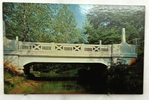 Antike Memorial Bridge über Appomattox River Court House Nationalpark Postkarte - Bild 1 von 2