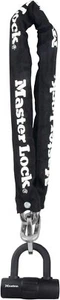 Master Lock Bicycle Cycle Bike Chain Key Lock Black - 47 x 10 x 4 centimetres - Picture 1 of 1