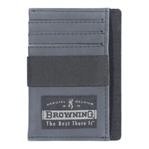 Browning Genuine Leather Tactical Front Pocket Billfold Men's Wallet