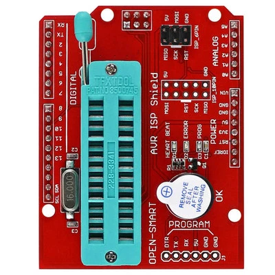AVR ISP Shield Burning Burn Bootloader Programmer für Arduino R3 NEU - Bild 1 von 4