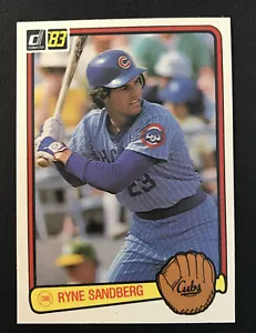 1983 Donruss #277 Ryne Sandberg NR-MINT RC Rookie Card Chicago Cubs - Picture 1 of 2
