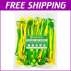 Universal Trimmer Head Compatible Weed Eater Blades - 100 Pack, Premium Quality - Picture 1 of 9