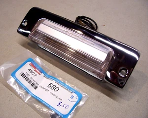 57 Chevy License Light Complete Ready To Go with Mounting Hardware - Picture 1 of 4