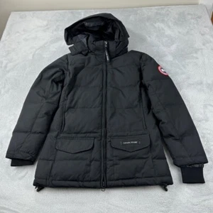 Canada Goose Solaris Parka Black Down Jacket Women's Size s - Picture 1 of 16
