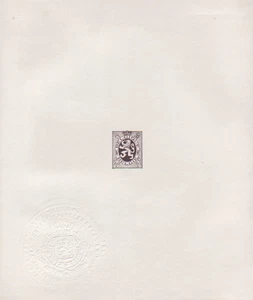 "BBÉLGICA 60c "PRUEBA DE DIE" - Imagen 1 de 1