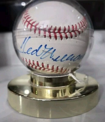 Ted Williams Signed American League Official Baseball 1983 No COA  - Image 1 of 4