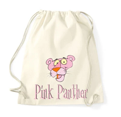 Blondie & Brownie Fun Baumwoll Turnbeutel Beutel Pink Panther Rosarote Inspektor