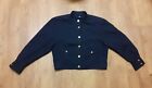 Lakeland 80S Vintage Short Wool Mix Jacket Size 14 Gold Buttons. Excell.Cond.