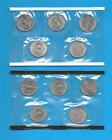 1999 P and D State Quarters - Bu Uncirculated-still in mint cellos-Ten Coins