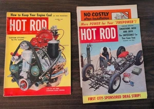 Hot Rod Magazine Lot – October & December 1952 – Early Drag Racing Custom Style - Picture 1 of 9
