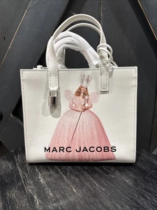 Marc Jacobs x The Wizard of Oz Glinda Leder Weiß Tasche Crossbody Handtasche Tasche Neu mit Etikett - Bild 1 von 14