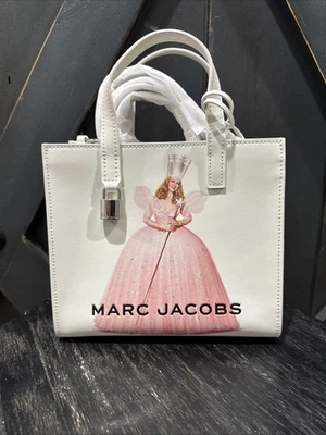 Bolso Bandolera Marc Jacobs X El Mago de Oz Glinda Cuero Blanco Nuevo con Etiquetas Foto 1 de 4