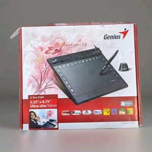 Genius G-Pen F509 USB Drawing Tablet With Box 5.25"x8.75" - Picture 1 of 8