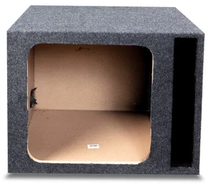 Car Audio Single 15" Vented Square Sub Box Enclosure fits Kicker L7 Subwoofer - Picture 1 of 8
