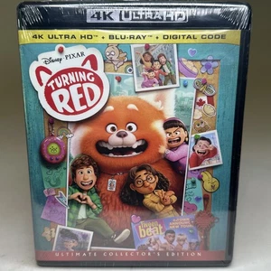 Turning Red (4K UHD Bluray Digital 2022) Disney Pixar New Sealed - Imagen 1 de 2