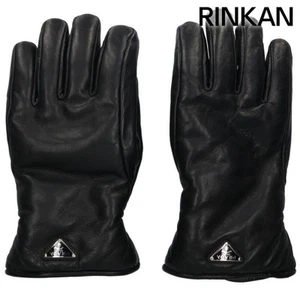 Prada 2GG179 triangle plate leather gloves mens Used db1114389e6db8ea20dbc4c501e - Picture 1 of 4