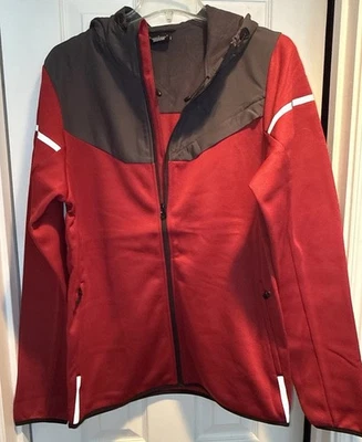 Chaqueta holgada Peak Velocity Axiom cremallera completa repelente al agua para hombre, talla L Foto 1 de 4