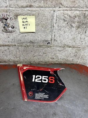 Honda XL125S XL 125 1982 cubierta lateral Foto 1 de 4