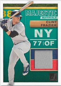 2019 Panini Donruss - Majestic Materials Clint Frazier #MM-CF (MEM) - Imagen 1 de 2