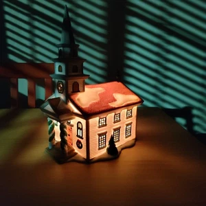 Dept 56 Heritage New England Village Arlington Falls Kirche Weihnachtsgebäude - Bild 1 von 8
