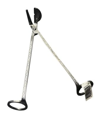 Yankee Candle Wick Trimmer Cutter 6” Metal  Embossed ~ FREE SHIPPING - Image 1 of 4