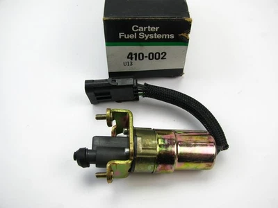 Actuador de control de velocidad en ralentí de inyección de combustible Carter 410-002 1988 Eagle Premier 2,5 Foto 1 de 4
