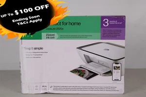 HP Deskjet 2820e/2821e/2822e/2823e All-in-1 Wi-Fi MFP Printer #67 Ink Set 588L1A - Picture 1 of 6