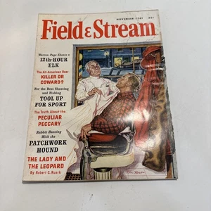 Field & Stream Nov 1961 Vintage Hunting, Fishing, Hounds, Elk Hint, - Picture 1 of 10