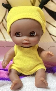Berenguer Little Baby Doll JC Toys With Bee Outfit Brown Eyes - Picture 1 of 5
