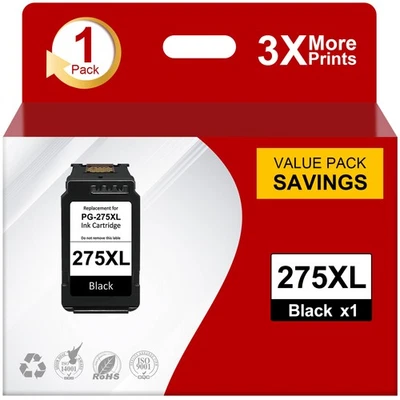 1x PG-275XL CL-276XL Ink Cartridge compatible with Canon 275 Pixma TS3500 TR4722 - Image 1 of 4