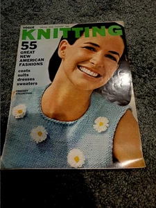 Vintage Spring Summer 1966 Vogue Knitting Book Magazine Patterns - Imagen 1 de 4