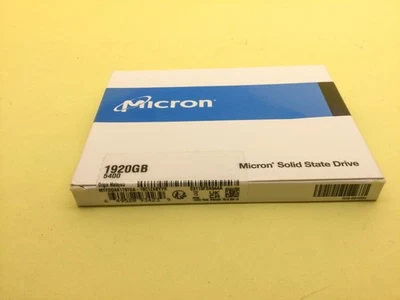 Micron 5400 PRO Series 1.92TB SATA 6Gb/s 2.5" Internal SSD MTFDDAK1T9TGA New - Image 1 of 3