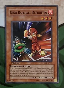 X 1 Ultimate Baseball Kid Soul of the Duelist SPANISH #SOD-EN021 LP - Picture 1 of 2